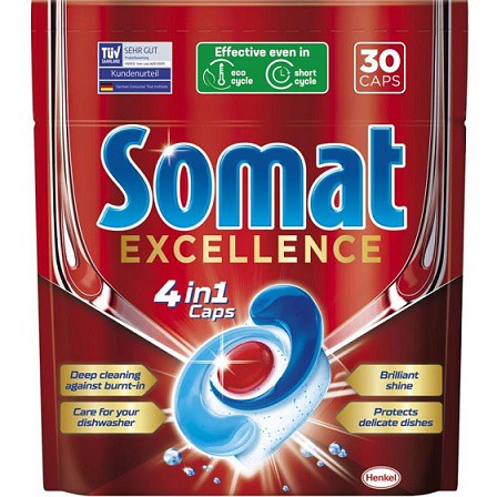 Somat Excellence 32ks | Čistící a mycí prostředky - Příp. do myček na nádobí - Mycí prostředky Somat Excellence 32ks | Čistící a mycí prostředky - Příp. do myček na nádobí - Mycí prostředky